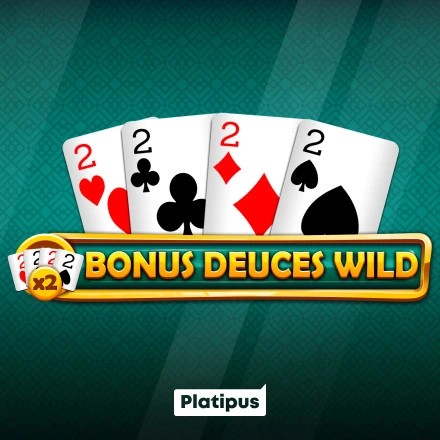 Bonus Deuces Wild logo – Table Games by Platipus at Janusz Casino