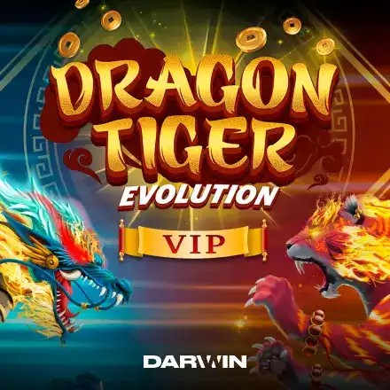 Dragon Tiger Evolution VIP slot icon by Darwin Gaming, available at Janusz Casino