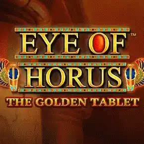 Play the Eye of Horus The Golden Tablet Megaways slot by Blueprint Gaming on Janusz Casino