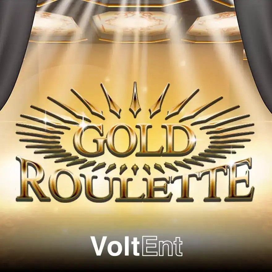 Gold Roulette logo by VoltEnt at Janusz Casino