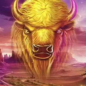 Great Buffalo Megaways slot logo by GameART at Janusz Casino