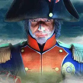 Napoleon Megaways casino game by Blueprint Gaming – featured logo at Janusz Casino