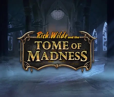 Tome of Madness slot logo by Play&#039;n GO at Janusz Casino